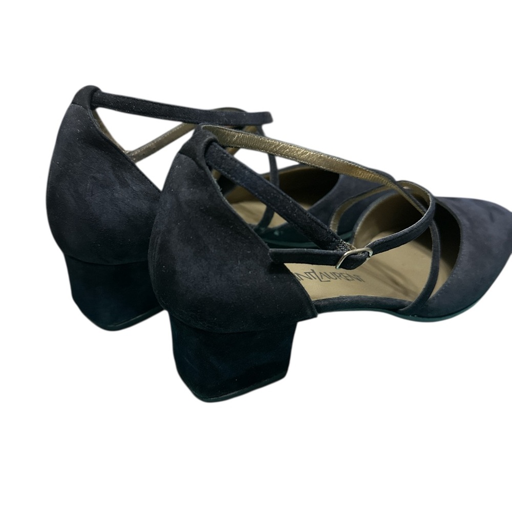 Yves Saint Laurent Women's Blue Heels - Picture 3 of 4